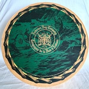 Hudson's Bay Company HBC Bentwood Box Voyageurs Manitoba Archives Round Wood